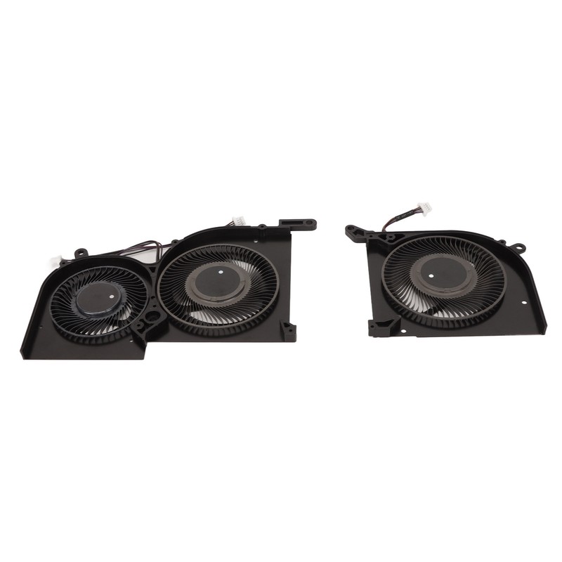 For MSI GS66 Cooling Fan 4pin Connector Aluminum Alloy Easy