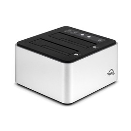 OWC Drive Dock USB 3.2 (10Gb/s) Dual-Bay Drive Docking Solution for 2.5-inch and 3.5-inch NVMe U.2 and SATA Drives
