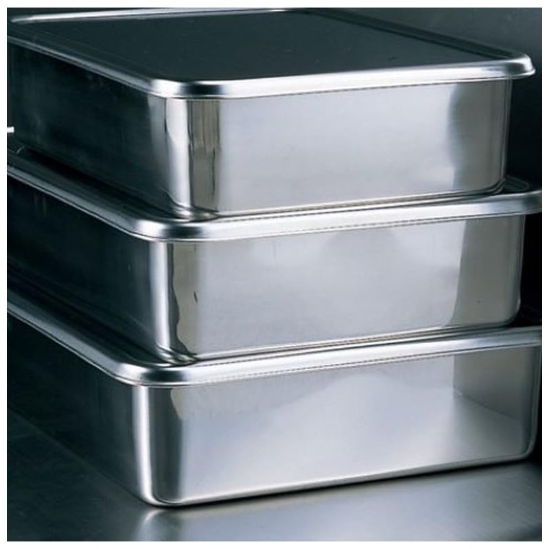 1-4530-02 Stainless Steel Deep Set Bat Lid for No. 0,