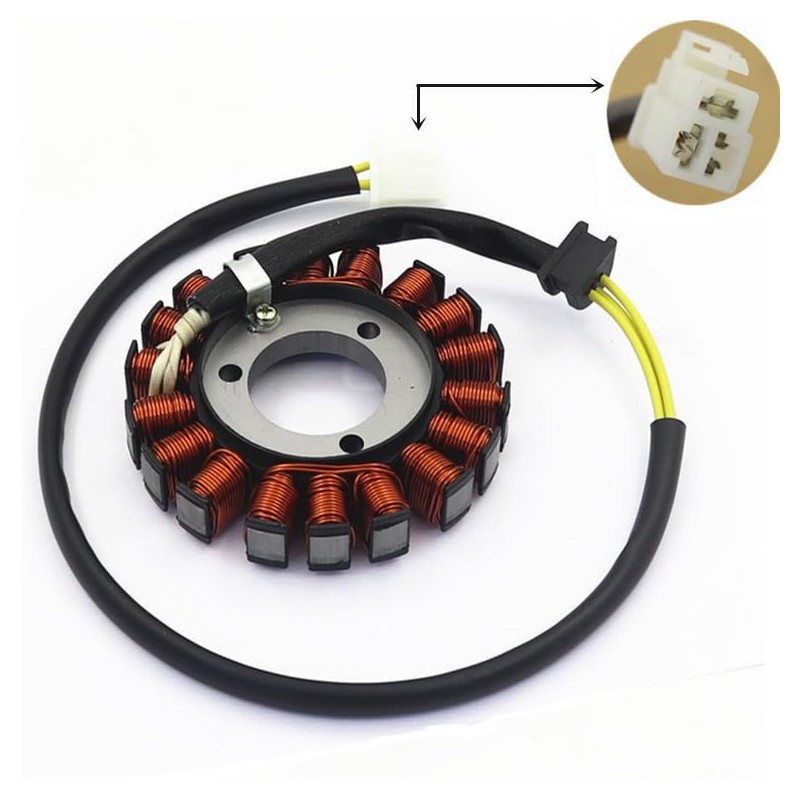 CBCTOC Motorcycle Stator Coil & Gasket Set Fit For Suzuki