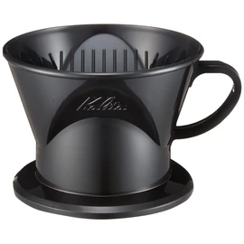 カリタ Kalita コーヒー ドリッパー プラスチック製 2-4人用 ブラック サイフォンドリッパー #05011
