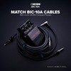 BOSS BIC-10A-BK Guitar Cable, Black, 9.8 ft (3 m), L-Shape,
