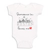 Someone in Boston Loves Me Baby One Piece Massachusetts Infant