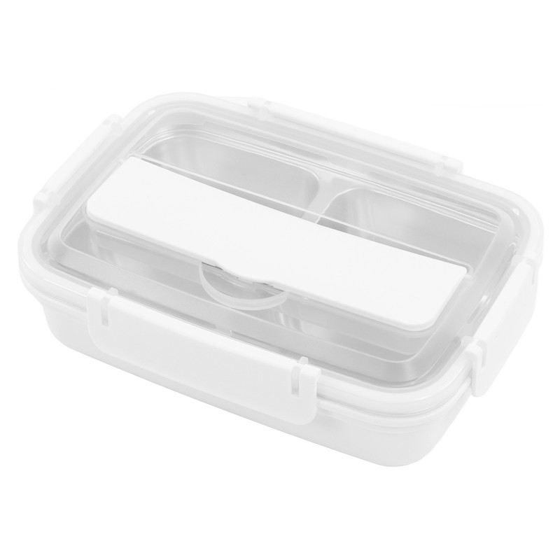 Lunch Box 4 Compartments 304 Stainless Steel Tableware Portable Lunch