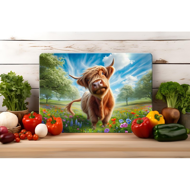 Noble & Page - Tempered Glass Cutting Board - 285x200mm