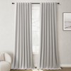 Room Darkening Curtains Grayish White Black Out Curtains 96 Inches