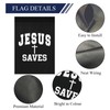 Jesus Saves Garden Flags Art Banners For Rustic