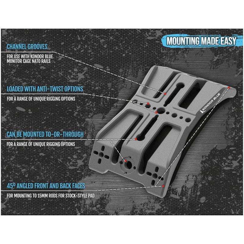 KONDOR BLUE | Shoulder Pad Air MKII | Lightweight &