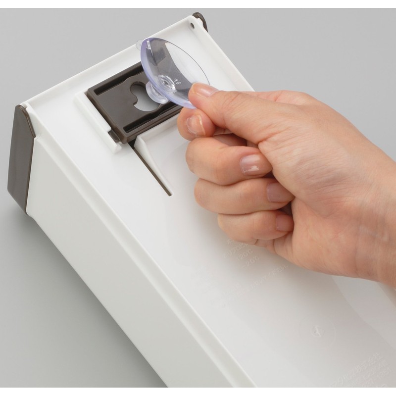 Inomata Chemical Plastic Bag Stocker, Brown