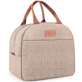 Lunch Bag for Women & Men Adult Insulated Lunch Box, Small Leakproof Cooler Food Lunch Containers Reusable High Capacity Lunch Tote Bags for Work, Travel, Outdoor