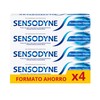 Sensodyne Täglicher Schutz für Zahnpasta, Entlastung für empfindliche Zähne, langanhaltender