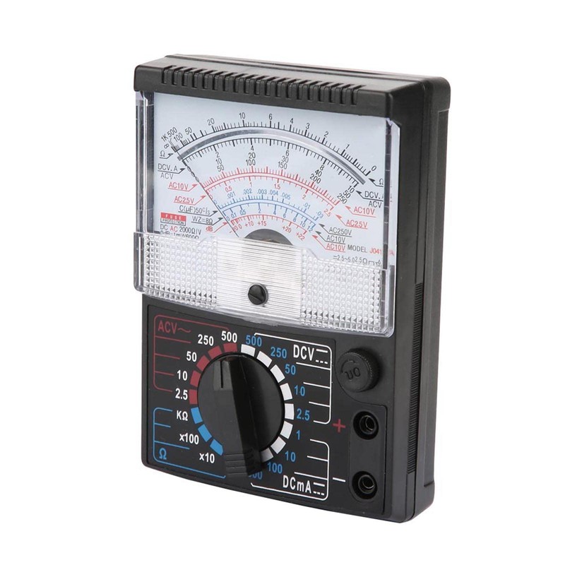 Multimeter Analogue,Analog Pointer Multimeter Multitester Ac Dc Voltage Resistance Testing