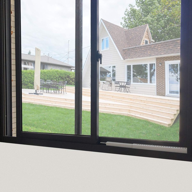 JEACENT AC Security Window Lock Bar, Window Security Bars -