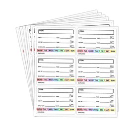 Removable Food Labels,2x3 Inch Freezer Pantry Stickers Labels for Bottles,Jars,Plastic,Meal Preparation and Reusable Containers,300 Pcs Per Roll