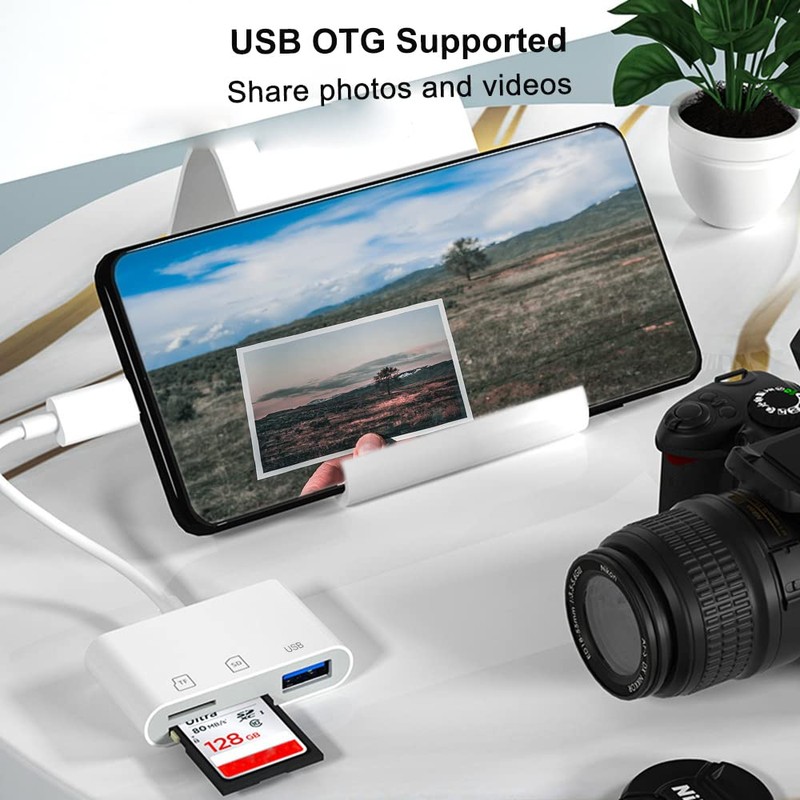SD Card Reader, USB C Micro SD Card Reader, Memory