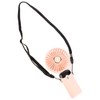 Mini Handheld Fan ABS Portable Digital Display USB Charging Foldable