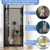 59" Tall Extra Tall Cat Gate for Doorways 41.4"-45.3" Wide