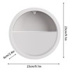 Round Wall Planter - Clear Vase Air Plants Holders |