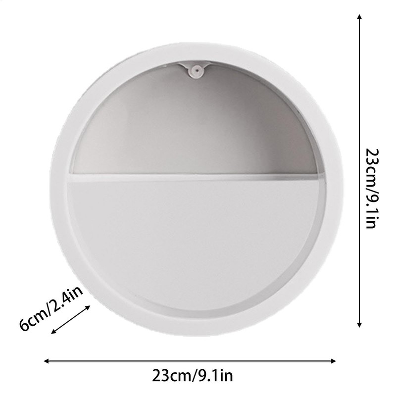 Round Wall Planter - Clear Vase Air Plants Holders |
