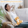 SuzziPals Heatable & Coolable Orange Cat Stuffed Animal, Cat Heating