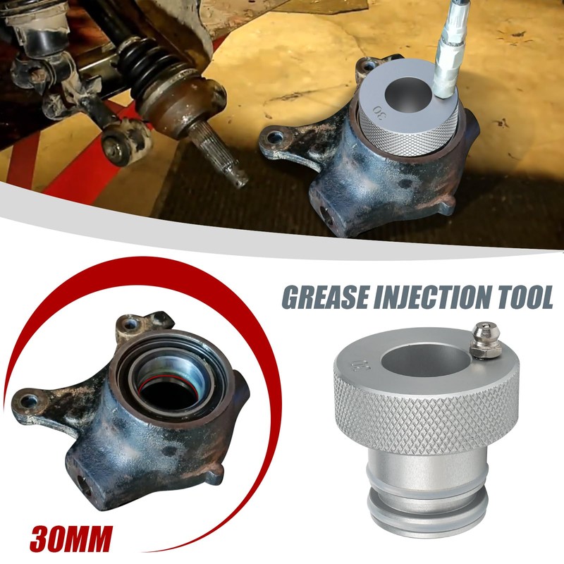 3mirrors 30mm Wheel Bearing Greaser Tool Compatible with Can Am