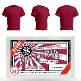 HOPS Viktoria Textile Paint, Machine Washable (59 Colours) - Fabric Dye, Textile Dye, Fabric Paints Washable, Textile Colour, Clothing Dyeing