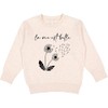 inktastic La Vie Est Belle with Dandelion Toddler Sweatshirt 4T