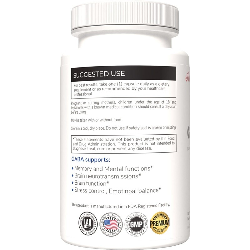 Austinootropics GABA 100 Premium Capsules