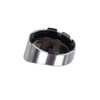 NTHREEAUTO Smoked Bullet Turn Signal Light Lens Cover with Chrome