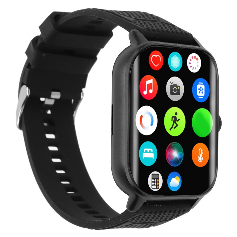 2.02in Curved Screen Smart Watch Blood Glucose Measure Health Monitor