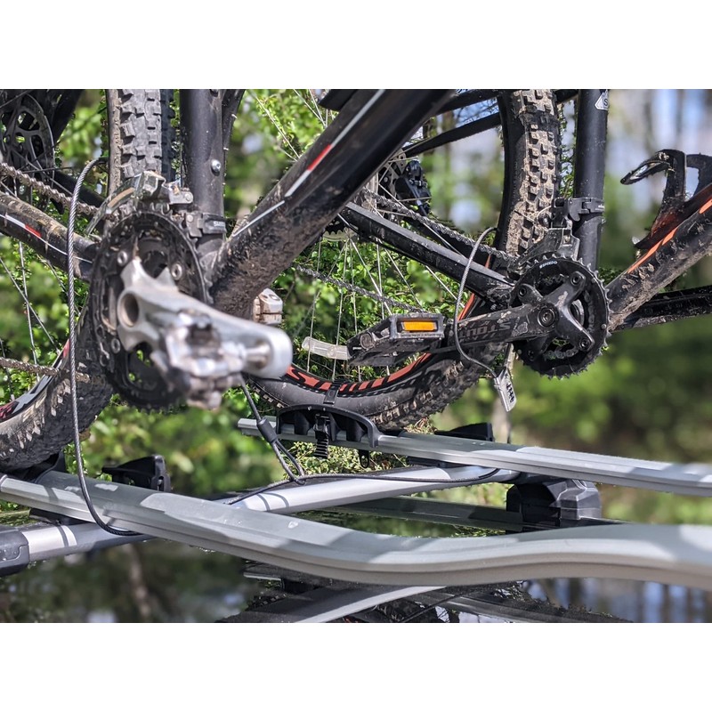 Lifeventure Compact And Thin Bike Lock, Ultra-Secure Compact 4-Digit Combination