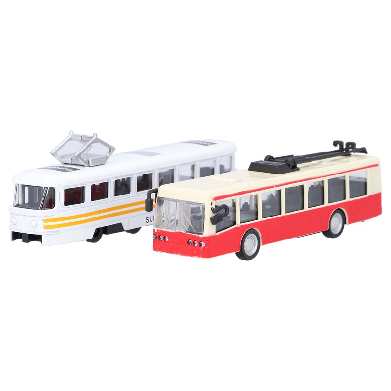 HighSpeed Railway Bus Model PullBack Vehicle Collection Model Toy for