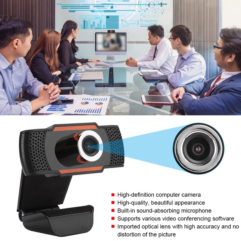 Autofocus Computer Camera 2 Million Pixels Built In Sound Absorbing