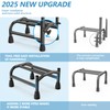 Packve Step Stool with Handle for Elderly Adults, Adjustable Handrail