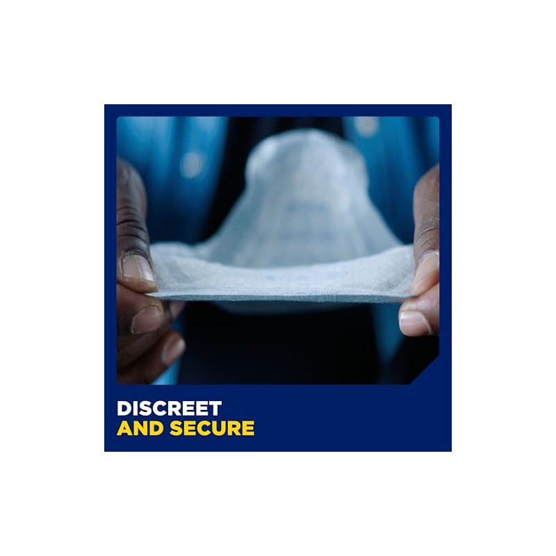 Tena Protectores de incontinencia para hombres, absorción moderada, 48 unidades