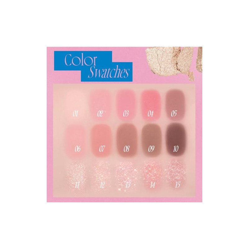 fwee MORE MOOD EYESHADOW PALETTE 04 MORE THAN RED