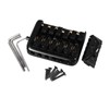 Headless Guitar Bridge Tailpiece Fixed 6 String Electric Guitars Roller
