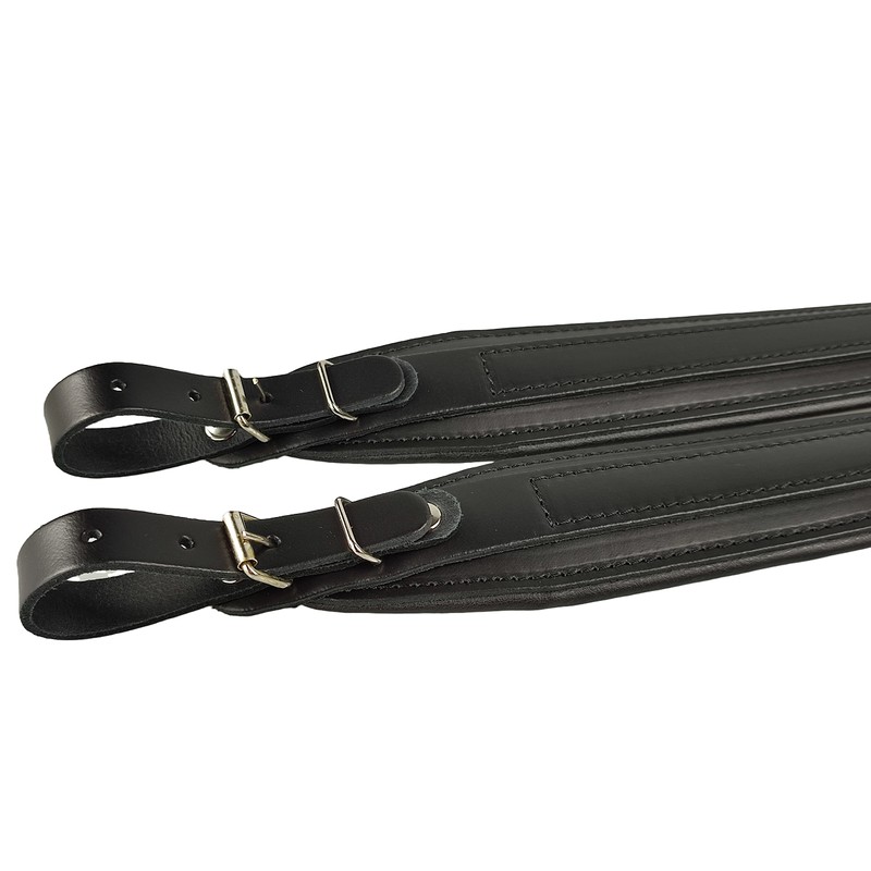 Accordion Strap Leather High-Quality 6 cm Shoulder Strap Max up