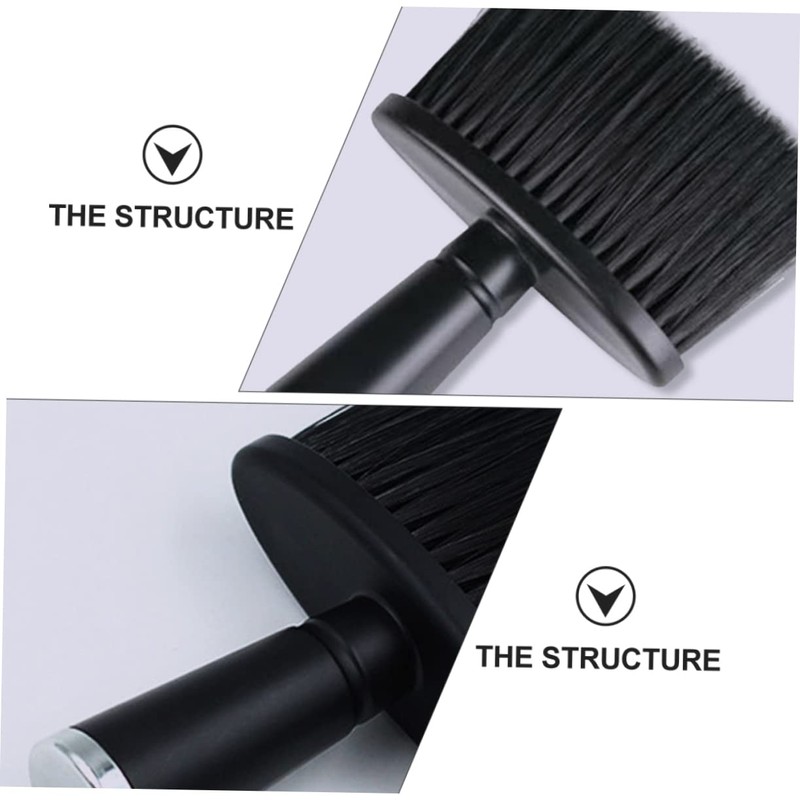 Beavorty 2pcs Neck Duster Brush Hair Removal Tool for Barbers