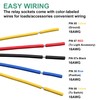 Weasch 2 Pack JD1914 Car Relay Harness, 12V 40A 5-Pin