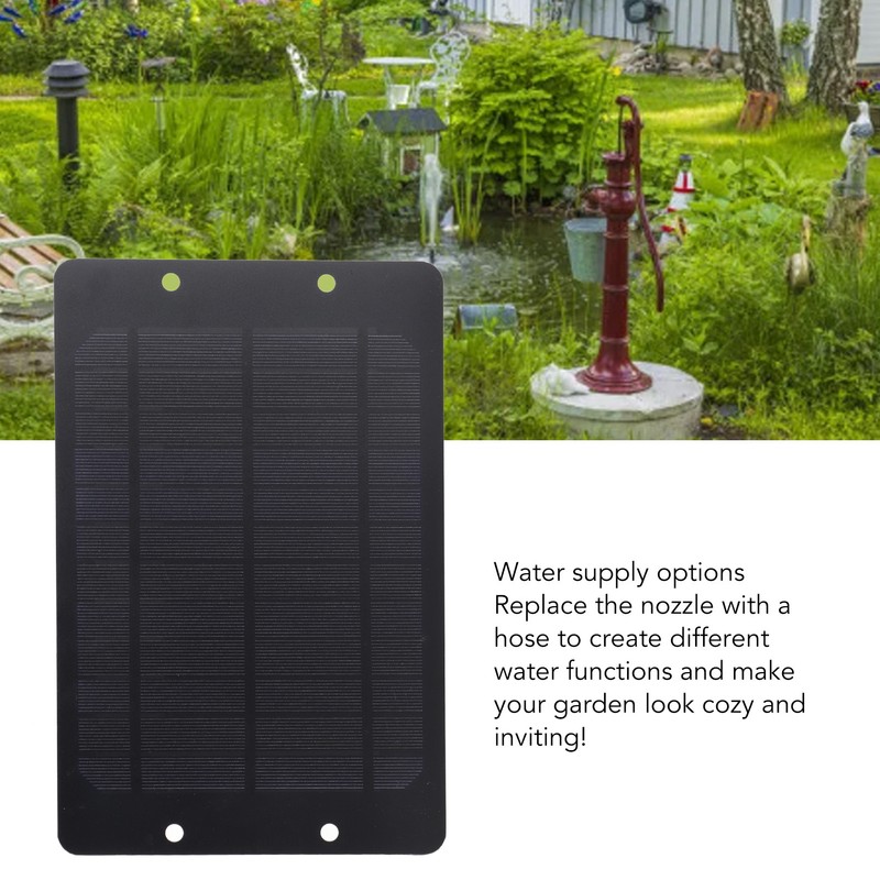 20W Solar Water Pump Kit Adjustable Solar Powered Water Fountain
