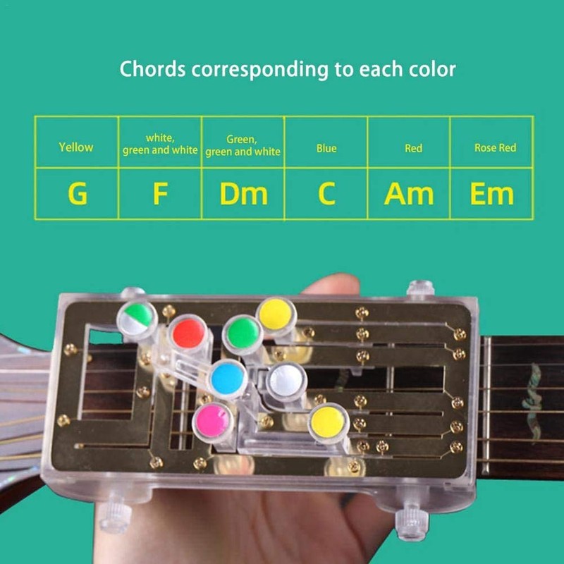 StyleBest Chord Buddy Guitar Learning System, Simply Press the Buttons