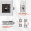 QINAIXQM Mortice Locks, Sliding Door Lock, Square Lock Cylinder, Pocket