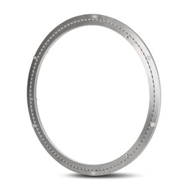 18 Inch Lazy Susan Heavy-Duty Aluminium Alloy Rotating Bearing Lazy Susan Hardware- Mute Bearing Turntable Ring Hardware for Dining and DIY Furniture (Capacity up to 550lb)