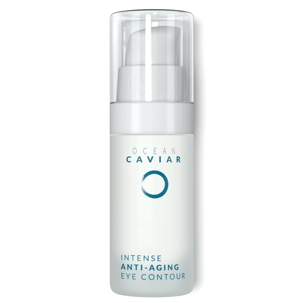 Noche Y Dia Caviar Eye Cream - Anti Aging Moisturizer Lotion with Hyaluronic Acid - Reduce Appearance of Wrinkles, Bags, Puffiness, and Circles - Natural Collagen Boost - 30mL (1.02 fl oz)