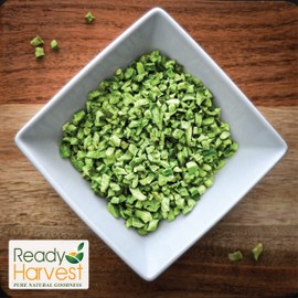 Ready Harvest Freeze Dried Food - Green Bell Pepper | Emergency Pantry Staples | Canned Vegetables | #10 Can | 25-Year Shelf Life | Cans Filled to the Top