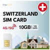 travSIM Switzerland SIM Card | 10GB Data SIM - 15