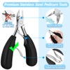 Podiatrist Toenail Clippers for Thick Nails, Professional Ingrown Toenail Tool