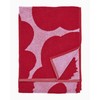 MARIMEKKO Unikko Terry Cotton Hand Towel (Red) – Floral Patterned