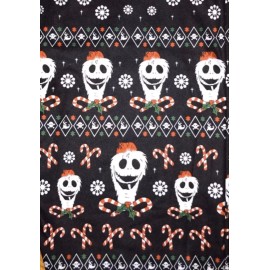 Charlies Project Tween Jack Skellington Nightmare Before Christmas Snowflake Leggings Junior 0-4
